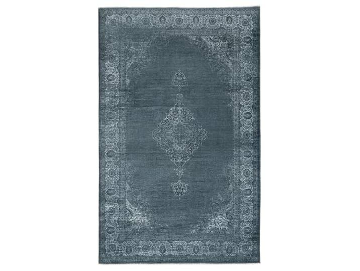 TESSO LIVING Grand Tapis de Salon Kelim Vintage 230x320 cm Anthracite Lavable Machine Poil Court Bohème Oeko-Tex Turquie