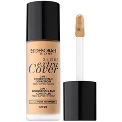 Deborah Milano, Foundation, 24Ore Extra Cover Fond de Teint & Concealer No 03 (Sand)