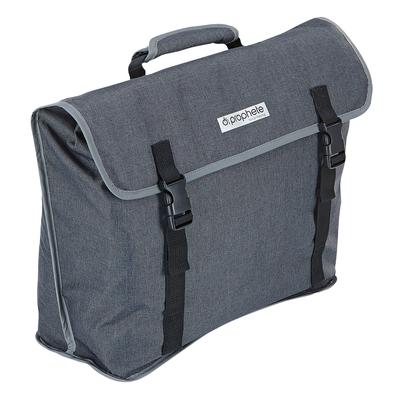 Fahrradtasche PROPHETE, grau, Taschen, Polyester