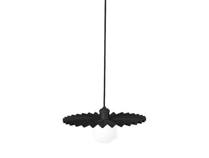 Design Pendellampe „Omega“ Ø 35 cm - Schwarz Globen Lighting
