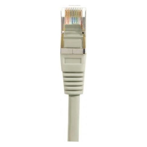 Exertis Connect Patchkabel F/UTP, CAT.5e, grau, 3.0 m Patchkabel mit besonders schmalem Knickschutz (F/UTP, CAT5e, 3 m) (857300)