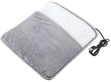 Inspired Finds Electric Heating Foot Pad Washable Plush Feet Warmer For Home & Office Comfort type B