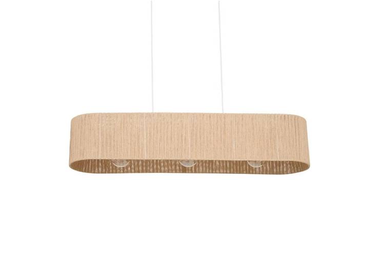 Hängelampe DEVLIN 22x120cm 12W beige