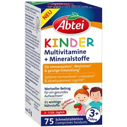 ABTEI Kinder Multivit.+ Mineralst.DACH Schmelztab. 75 St