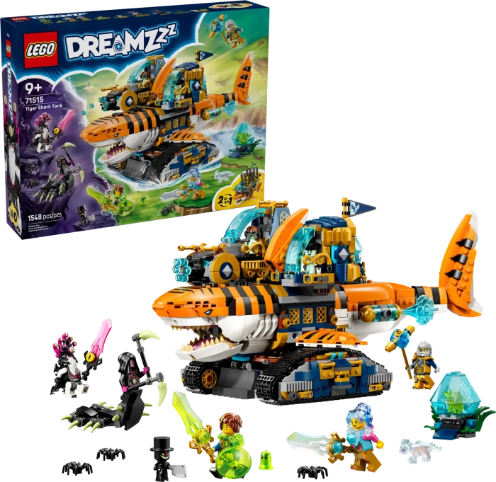LEGO DREAMZzz 71515 Tigerhai-Fahrzeug