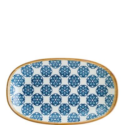 6 x Bonna Lotus Gourmet Platte oval 34x19cm