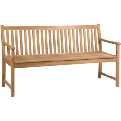 GARTENBANK zertifiziertes Holz hellbraun 160 cm Vivara