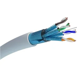 Extralink CAT6A FTP network cable indoor 500m LSZH (F/FTP, CAT6a, 500 m), Netzwerkkabel