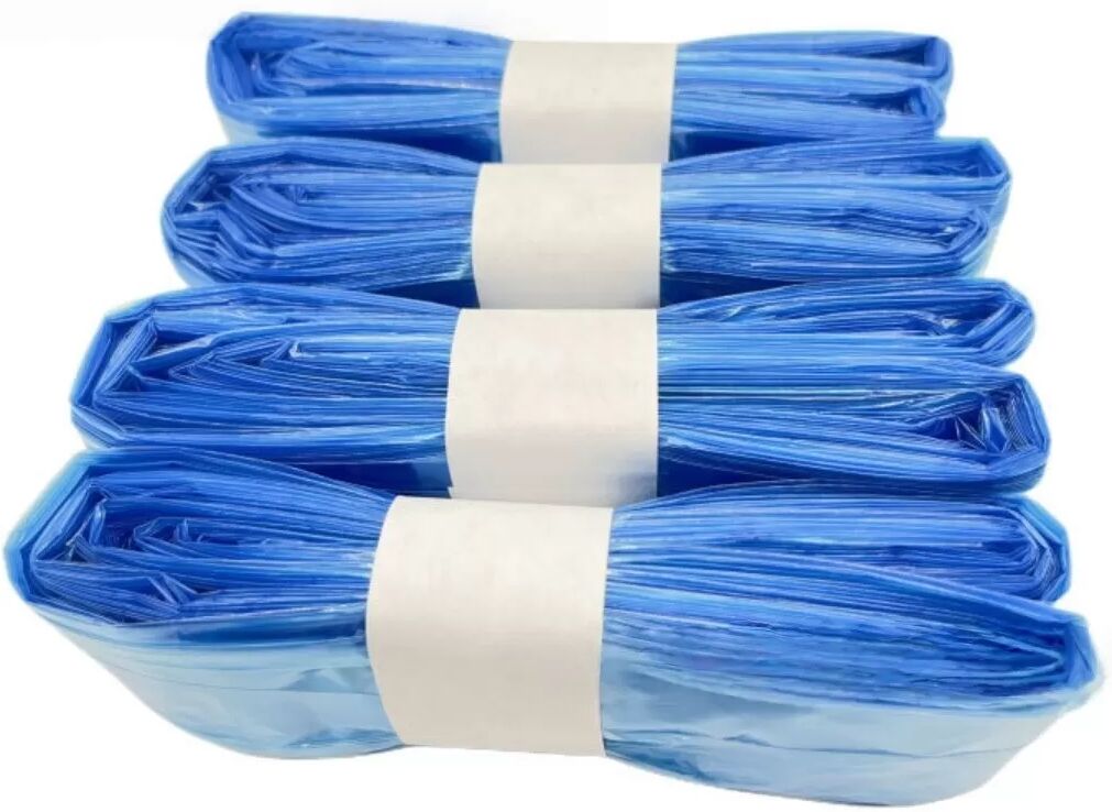 INF 10er-Pack blaue Windeleimer-Nachfüllbeutel kompatibel mit Diaper Genie und Angelcare - Duftend und auslaufsicher S