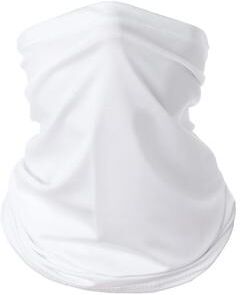 Uplift Essentials Summer Tactical Camo Bandana Breathable Ice Silk Face Mask For Cycling, Hunting, Running, And Outdoor Sports white