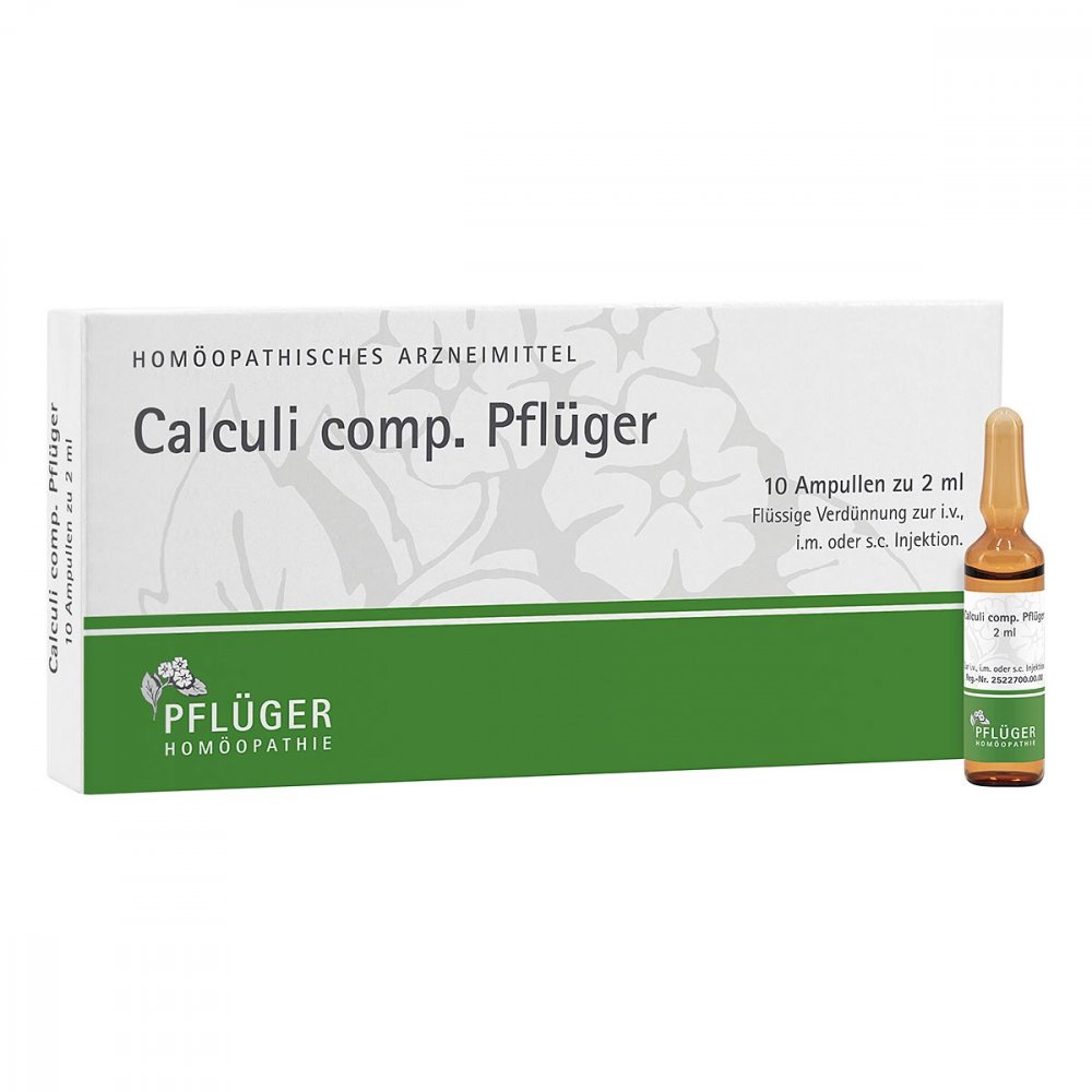Homöopathisches Laboratorium Alexander Pflüger Gmb Calculi Comp. Pflüger Ampullen 00895652