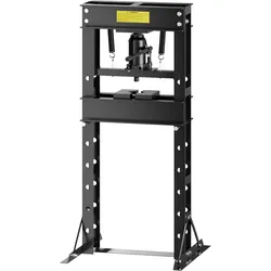 Wiltec, Presswerkzeug, 30T Hydraulikpresse schwarz 500mm Werkstattpresse Rahmenpresse Dornpresse (Werkstattpresse)