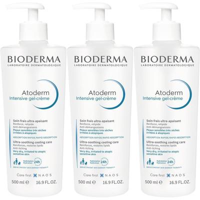 Bioderma Atoderm Intensive Gel-Creme x3 3x500 ml Gel