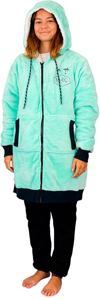 All-In  - Plaid Vest Turquoise - XS-M - Poncho