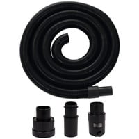 Verlängerungsschlauch 36mm schwarz, 3 Meter