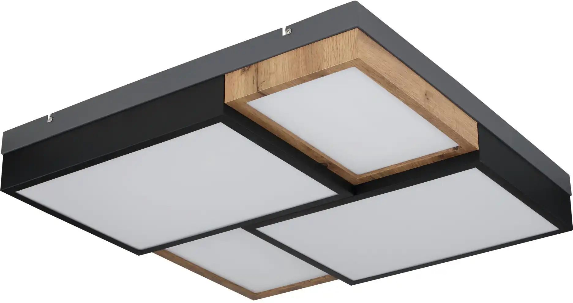 Globo Lighting Deckenleuchte   ¦ weiß ¦ Maße (cm): B: 60 H: 9