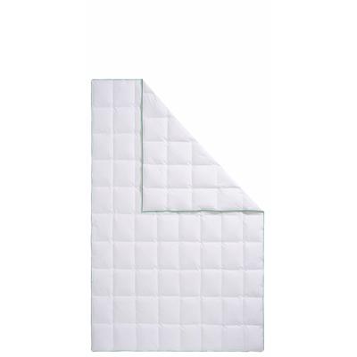 Daunenbettdecke FJÖDUR "Fee, Bettdecke 135x200, 155x220 cm und weitere Größen", weiß, B:200cm L:200cm, Bezug: 100% Baumwolle. Füllung: 80% Daunen, 20% Federn, Bettdecken, Hergestellt in Deutschland