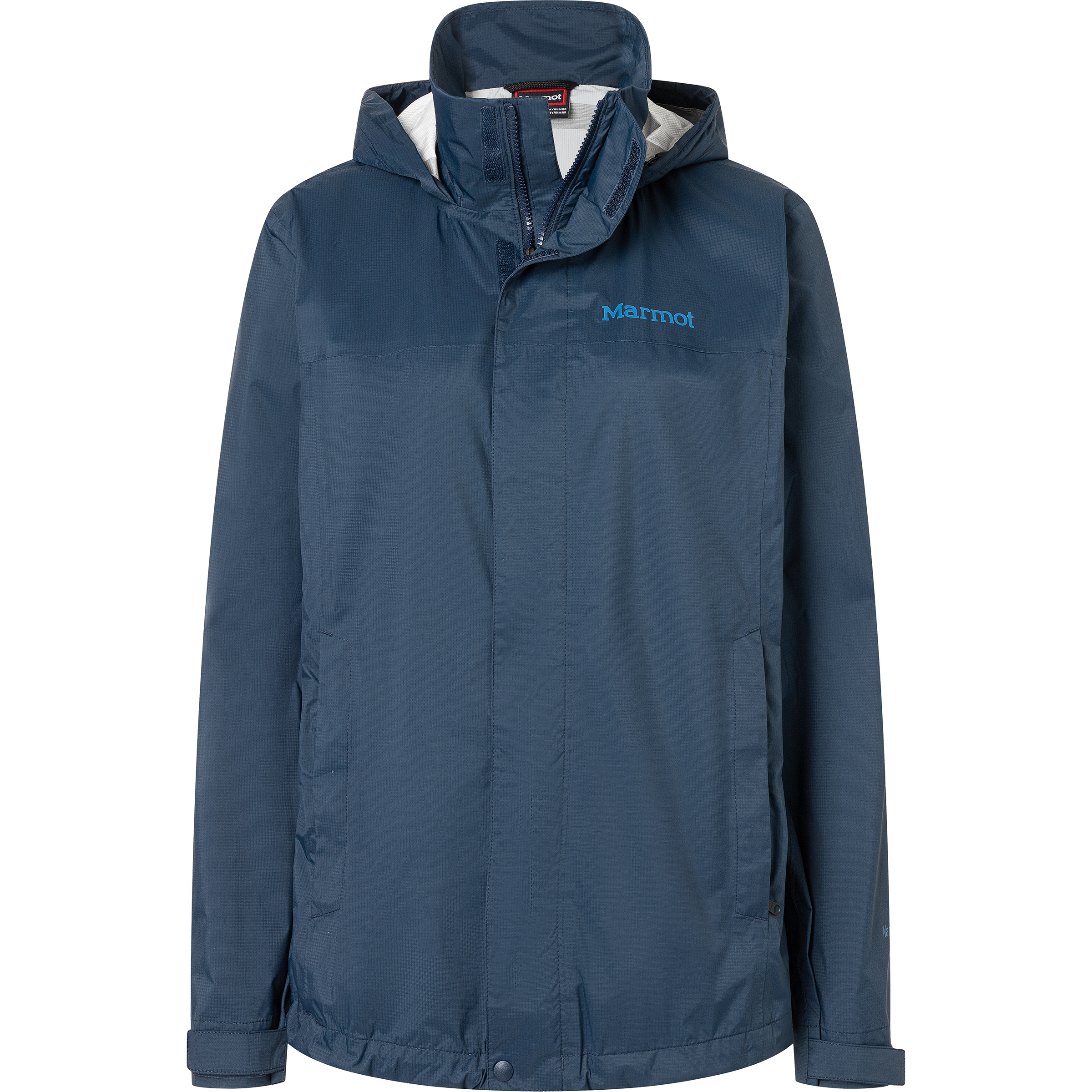 Marmot PreCip Evo Damen Regenjacke blau Größe L Trekking Klein verpackbar Wasserabweisend
