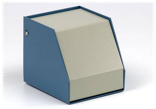 Hammond Electronics SCEM251414WH Instrumenten-Gehäuse 140 x 254 x 140 Aluminium Blau, Grau 1St.