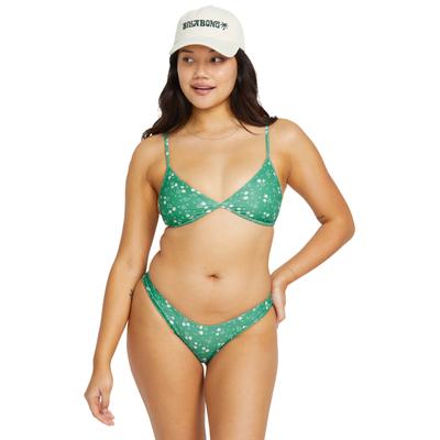 Bikini-Hose BILLABONG "In The Green", Damen, Gr. XL, grün (island grün), Obermaterial:82% Nylon 18% Elasthan., Badehosen Bikini-Hose