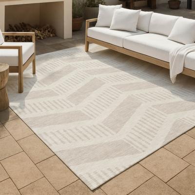 Addison Rugs Machine Washable Indoor/ Outdoor Modern Corinna Chantille Rug