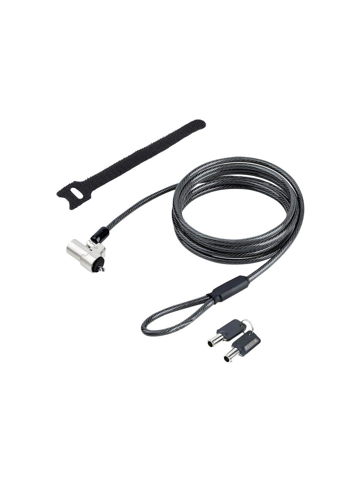StarTech.com Laptop cable lock 6Ft Compatible With Noble Wedge Laptop Cable Lock 6Ft (2m) Anti-Theft Keyed Lock Security Cable