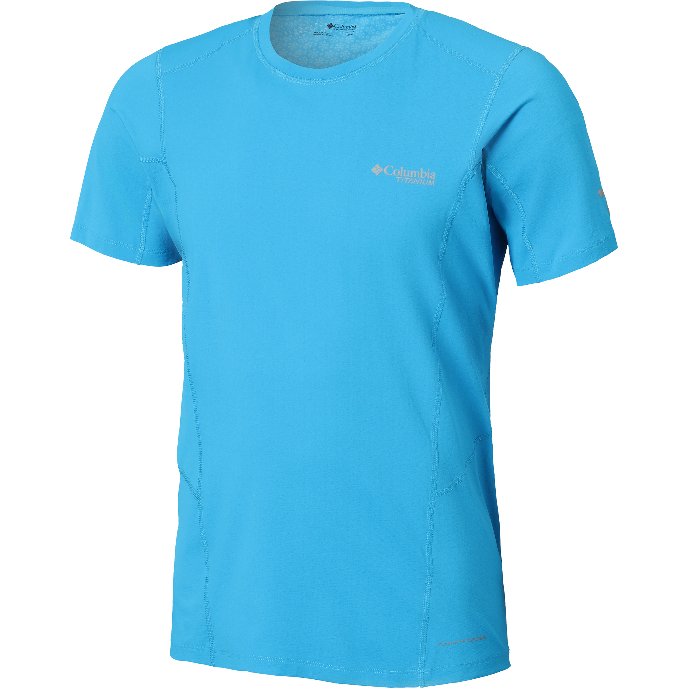 Columbia Diamond Peak Pro Herren T-Shirts blau Größe S Camping Atmungsaktiv