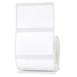 NIIMBOT Etikettenrolle für Etikettendrucker 50 x 30 mm, weiß