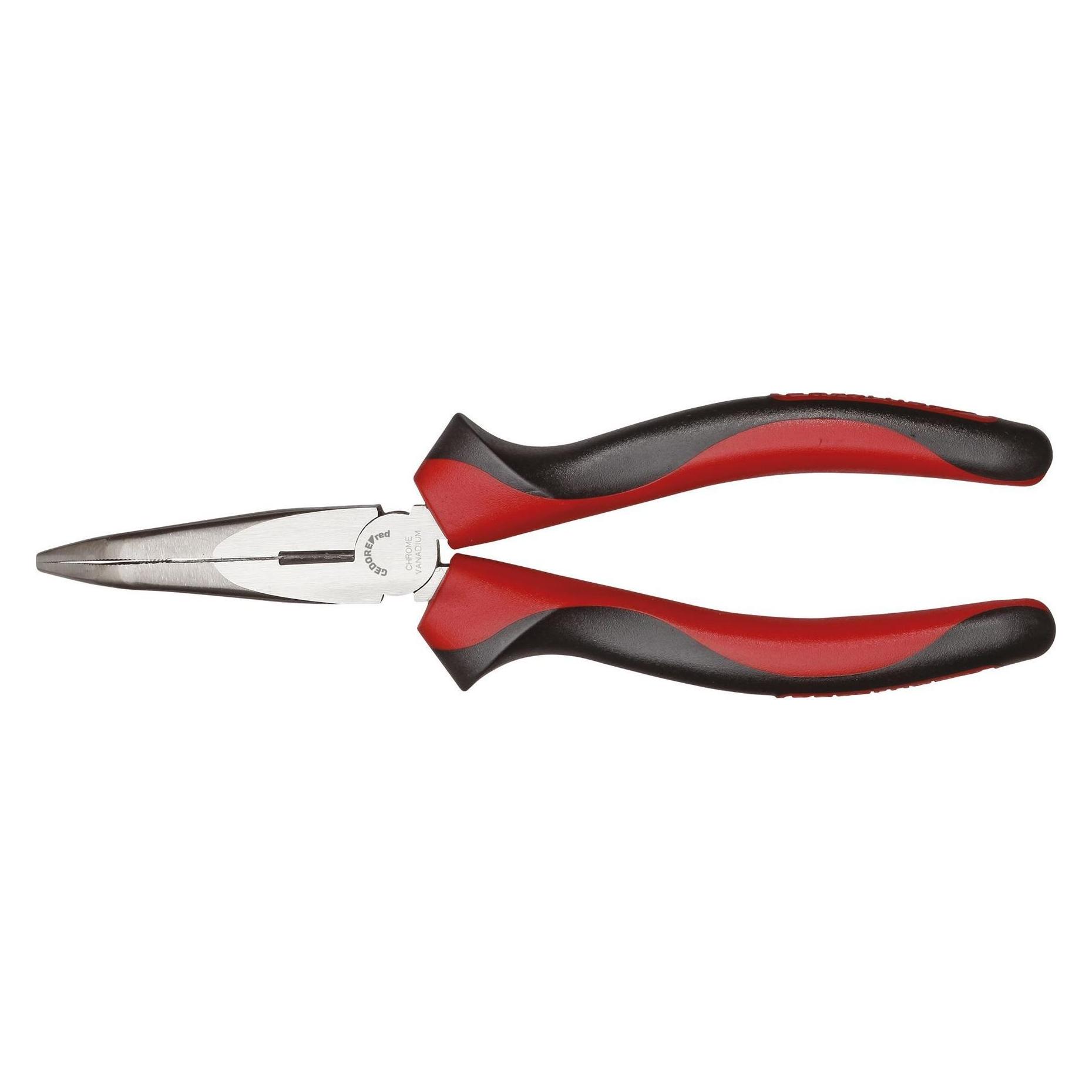 Gedore Red red R28512200 Flachrundzange gewinkelt 45° 200 mm 2K-Griff (200 mm) (3301136)