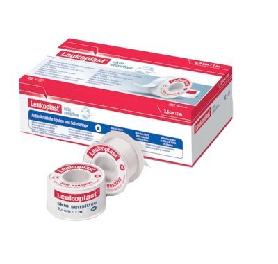 BSN medical GmbH LEUKOPLAST Skin Sensitive 2,5 cmx2,6 m o.Schutzr. 12 St 15190905