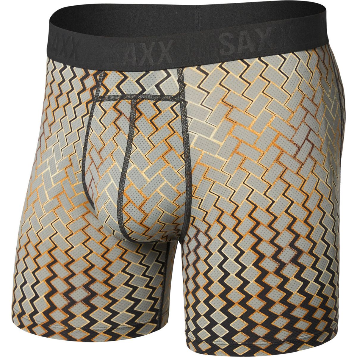 Saxx Smooth Flex Light Compression Boxer Brief lustre weave-fd black (LWF) L 26S14BB-LWF-L