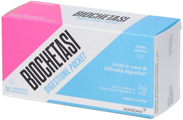 Biochetasi Pocket 18 Compresse Masticabili