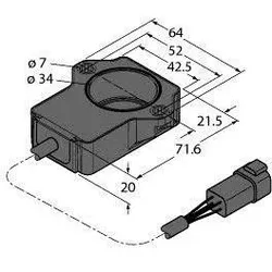 Turck Miniatur Drehgeber RI360P1-Q #100000177