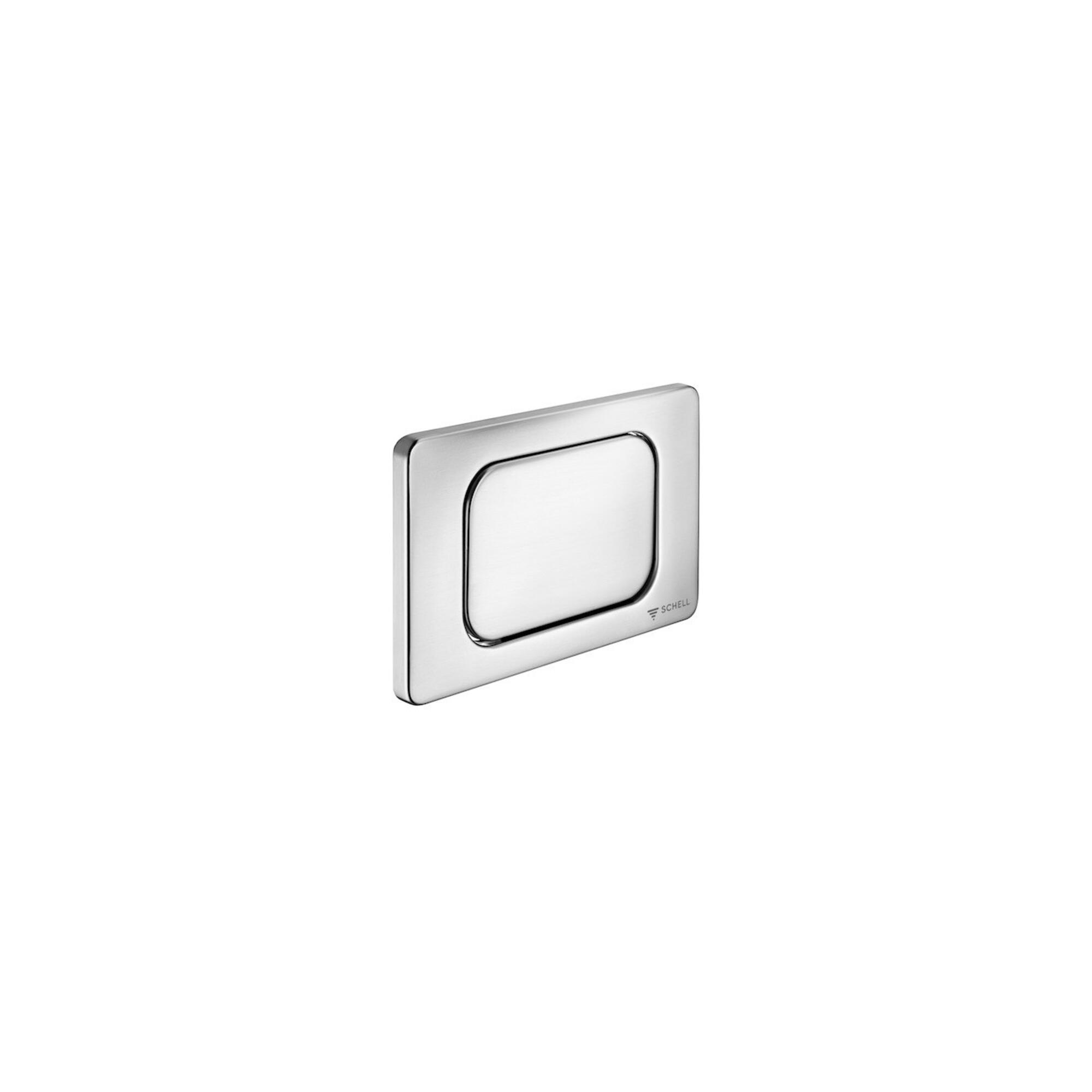 Schell WC-Betätigungsplatte Edelstahl, Start-Stopp (032622899)