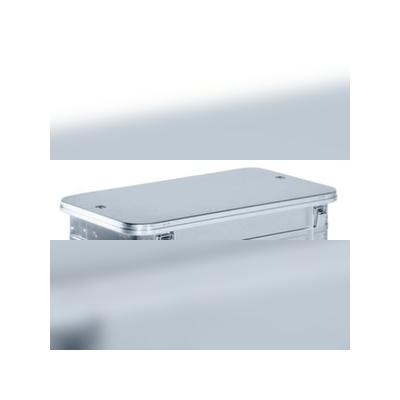 ZARGES Deckel für Kastenwagen, LxB 1300x750mm, Alu, anscharniert, Gurtband, 2 Verschlüsse