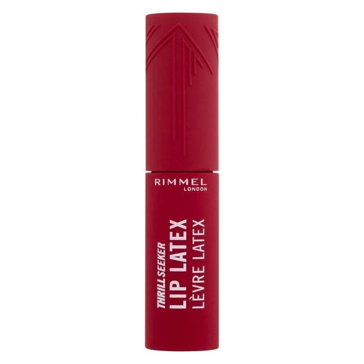 Rimmel London Rimmel Thrill Seeker Lip Latex 400 Rimmel Red Ultra-Smooth Finish (400 Rimmel Red) (350200527)