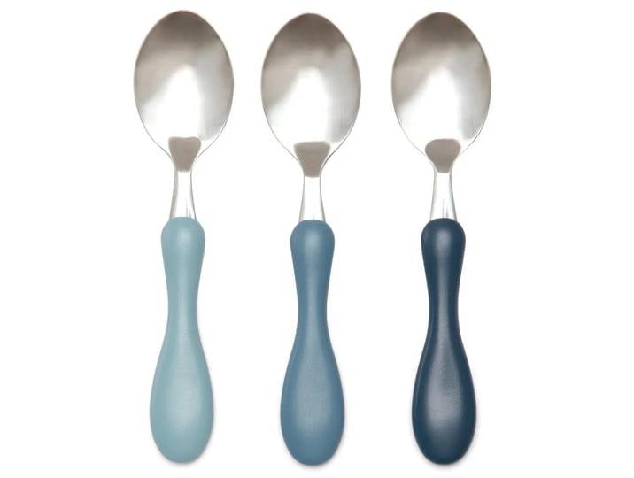 Löffel-Set Puderblau