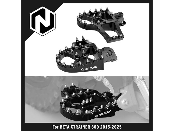 Repose-pieds d'extension pour Beta Xtrainer 300 250 2015-2025 RR 300 RR 250 2013-2019, repose-pieds RR 350 RR 390 RR 430 RR 450 RR 498 520