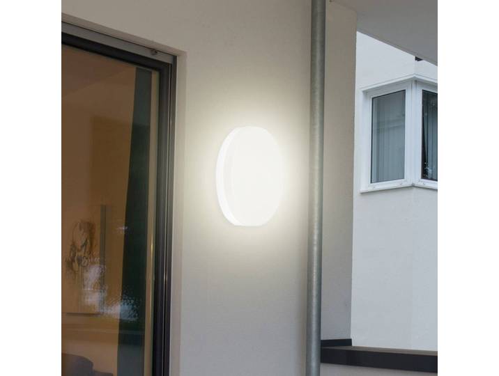Müller-Licht Deckenleuchte mit Bewegungsmelder Naxo Sensor Gen. 2, weiß / opal, für Flurbereich, Kunststoff