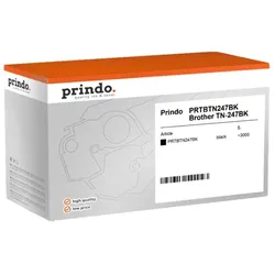 Prindo, Toner, kompatibel mit Brother TN-247BK (BK)