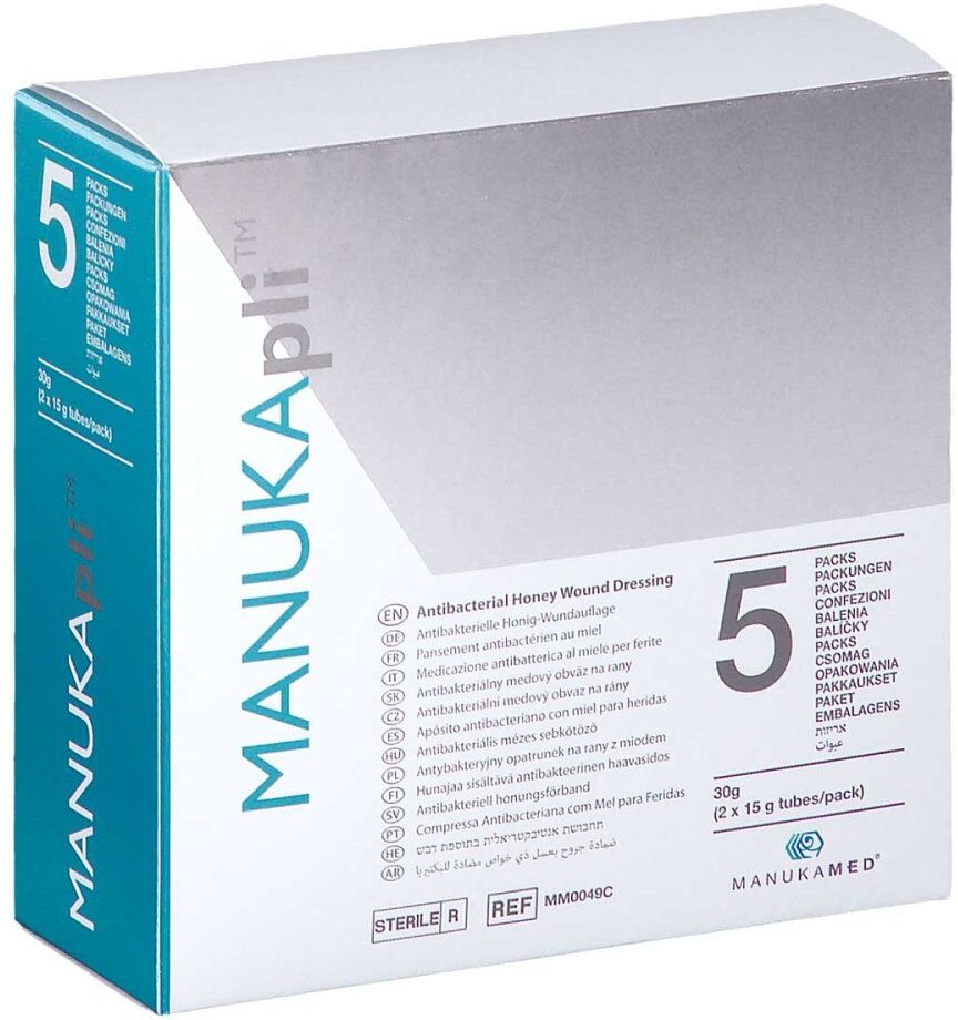 Manukapli Antibakterieller Medizinischer Honig Cr.