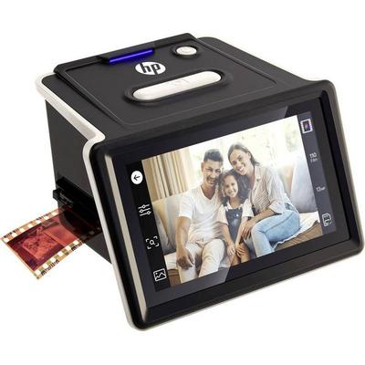 HP HPFS500 Diascanner, Filmscanner 4208 x 3120 Pixel Touchscreen Farbdisplay, USB-Stromversorgung, Kontraststeuerung, Belichtungssteuerung