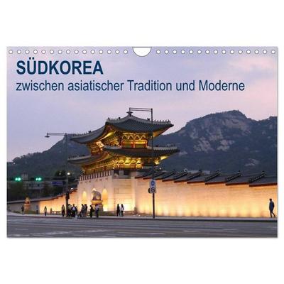 SÜDKOREA zwischen asiatischer Tradition und Moderne (Wandkalender 2026 DIN A4 quer), CALVENDO Monatskalender
