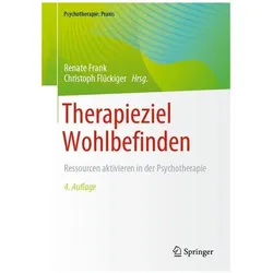 Therapieziel Wohlbefinden, Fachbücher von Christoph Flückiger, Renate Frank