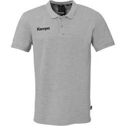 Kempa Prime Poloshirt Herren dark grau melange M