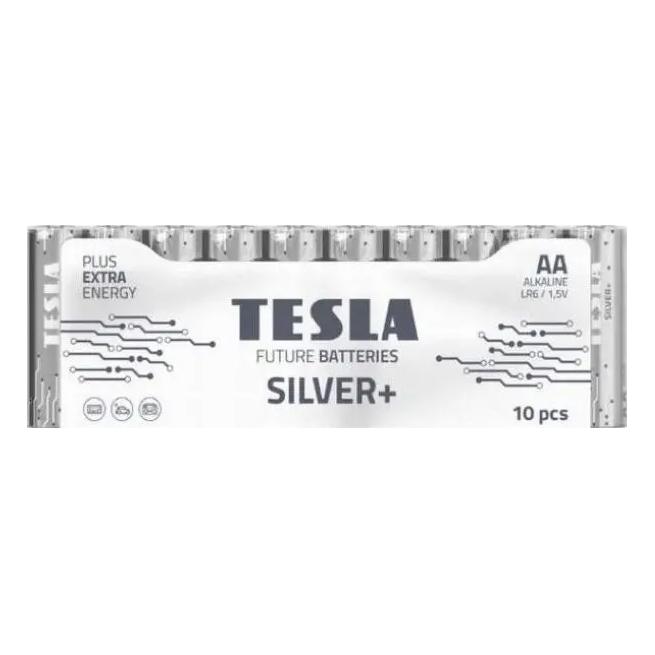 Tesla SILVER+ BATTERIE AA LR6 /10 Stück (10 Stk., AA) (47728952)