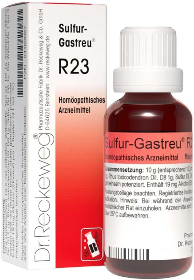 Sulfur Gastreu R 23 Tropfen zum Einnehmen 22ml