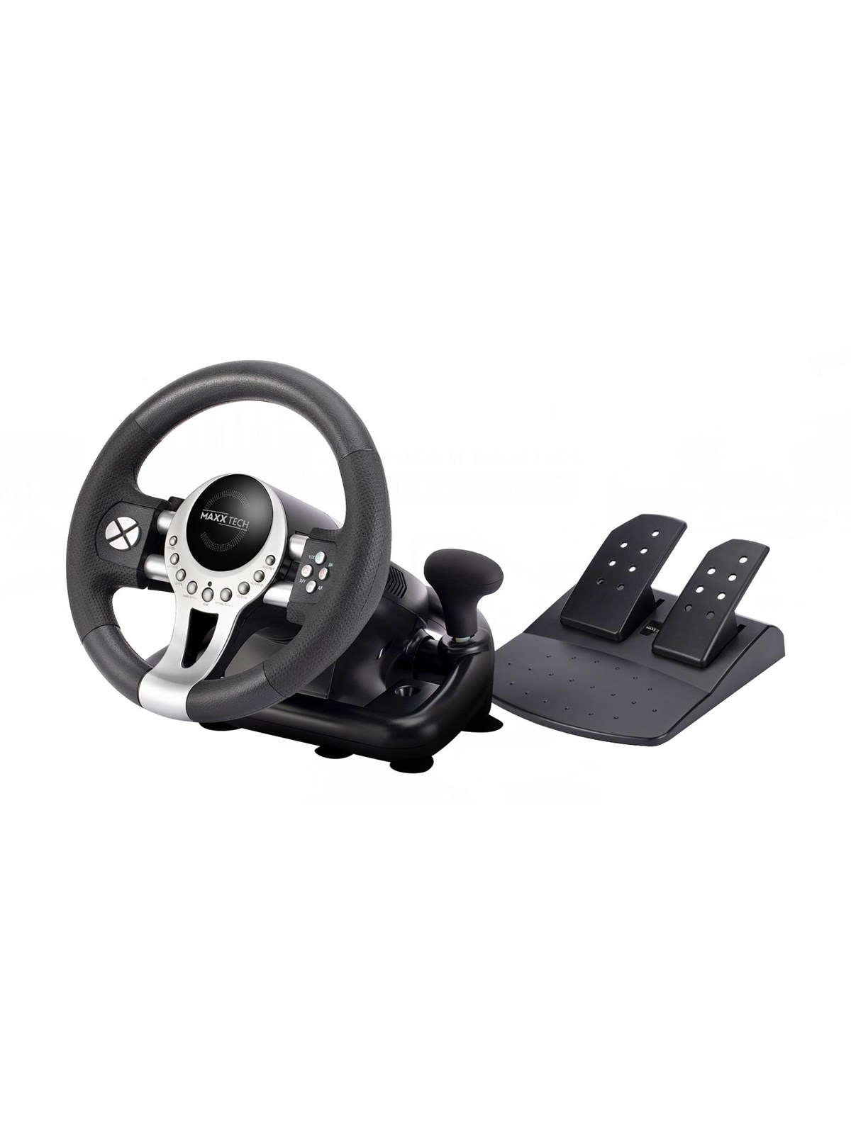 MAXX TECH Pro Racing Wheel Kit - Wired Sim Racing Komplettset - Sony PlayStation 4