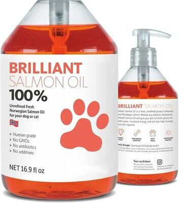 Uplift Essentials Premium Icelandic Salmon Oil For Dogs & Cats Premium Icelandic Salmon Oil For Dogs & Cats