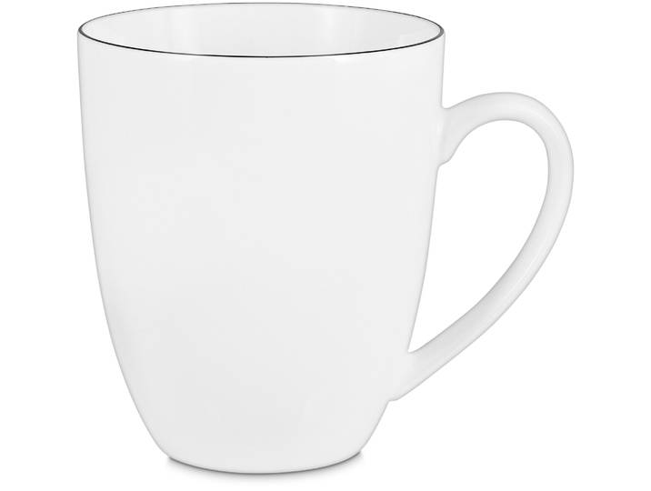 Mug 400ml Black Rim